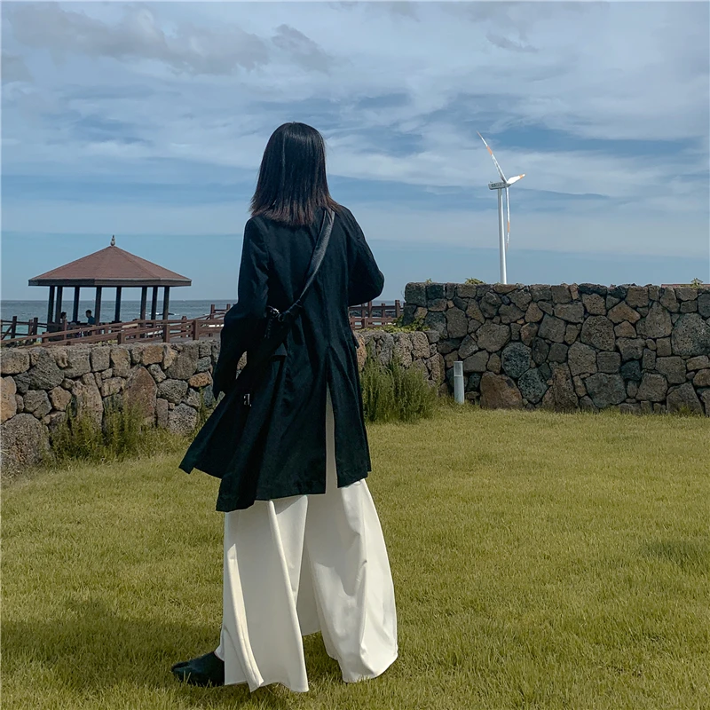 

Moerop Original k Saburo Frayed Suit Women's Premium Faion Autumn 2023 Asymmetrical Design Busin Casual