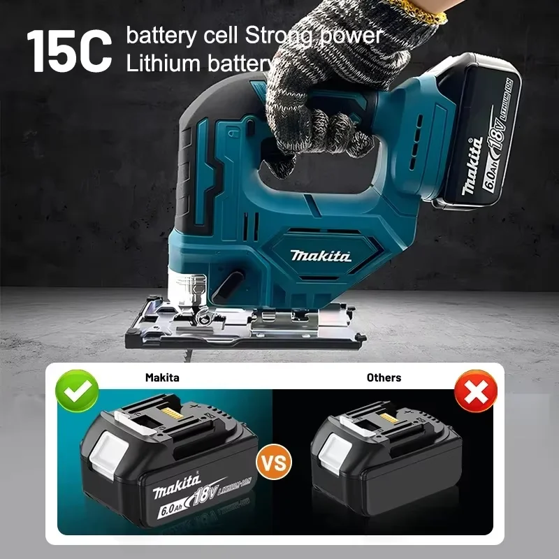 100% Brand New Makita 18V 6.0Ah LXT Li-ion Battery Rechargeable Replacement Battery for All BL18 Series Power Tools