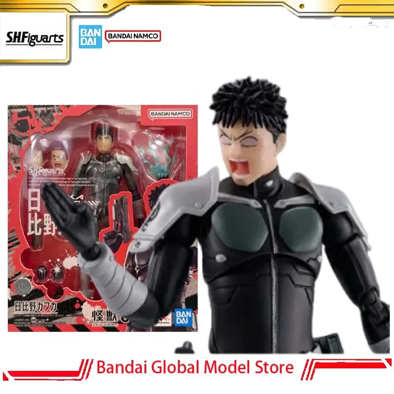 Bandai Original S.H.Figuarts Kafka Hibino Kaiju No 8 Anime Figure Action Figure Collection Model Men Toys Christmas Gifts