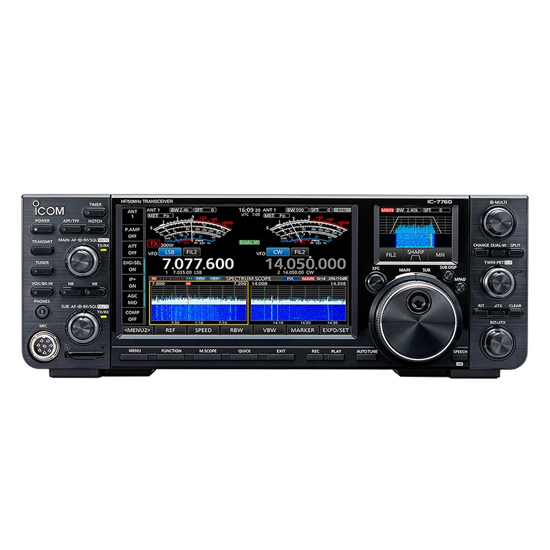 High Power IC-7760 Mobile Transceive 50W Radio for Contest and DX Waterproof with Clean Transmit Signal