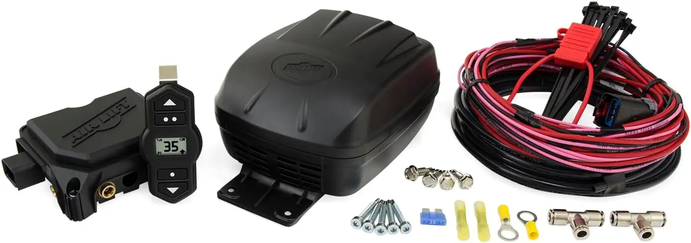 

Wireless Air Suspension Controller with LCD, Bluetooth App Control, Easy Installation for Vehicles