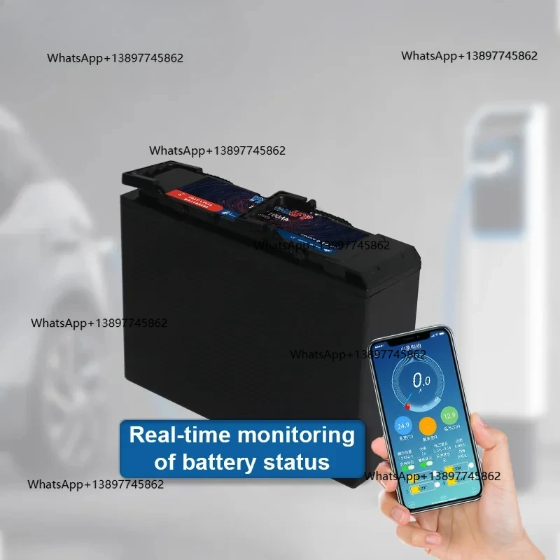 

Передняя клемма Peiqi Тонкие аккумуляторы серии 12 В/12,8 В 100 Ач/200 Ач и доступны параллельные подключения Литиевый аккумулятор LiFePo4