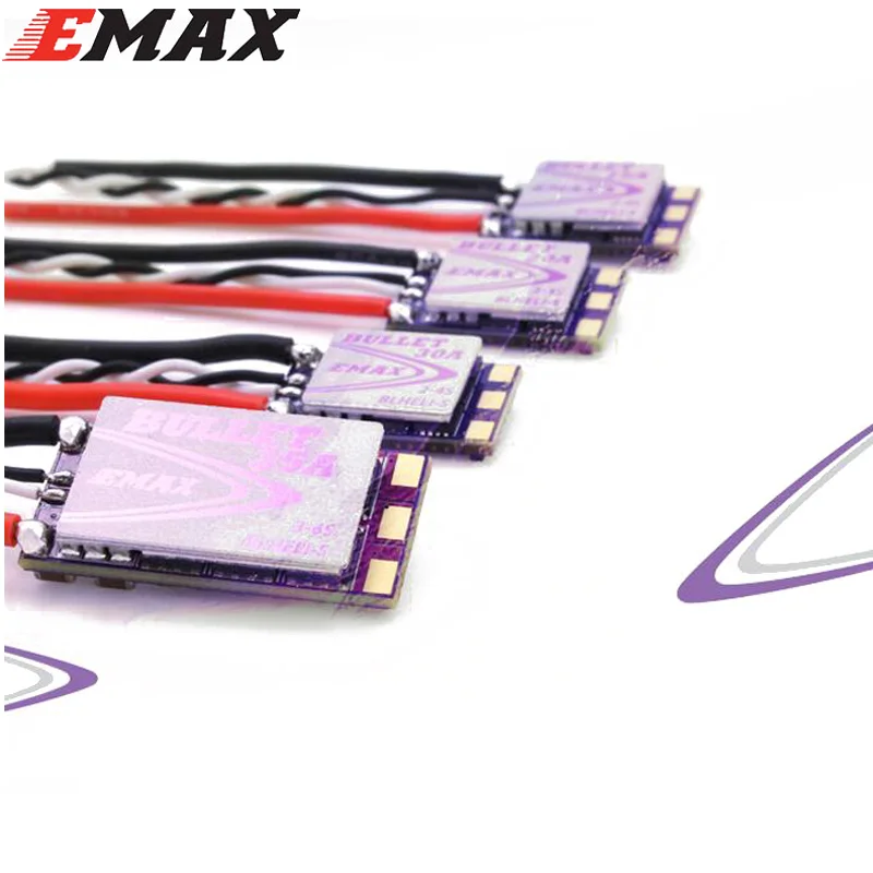 EMAX BLHeli-S DSHOT رصاصة FPV ESC 6A 12A 15A 20A 30A 35A BLHeli s وحدة تحكم في السرعة لطائرة RC كوادكوبتر