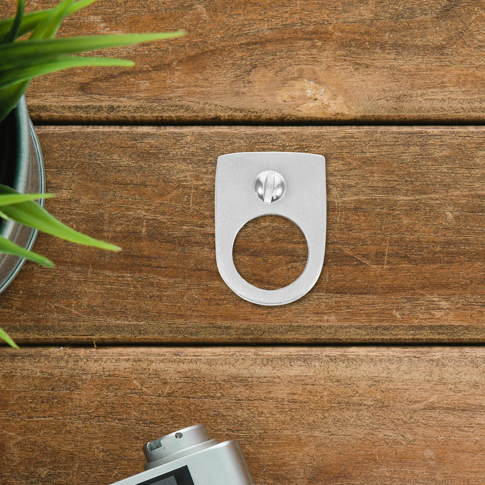 

Stainless Steel Rings Frameless Outdoor Shooting Supplies Metal Replacement Parts Catapult Finger Ring Smooth Surface