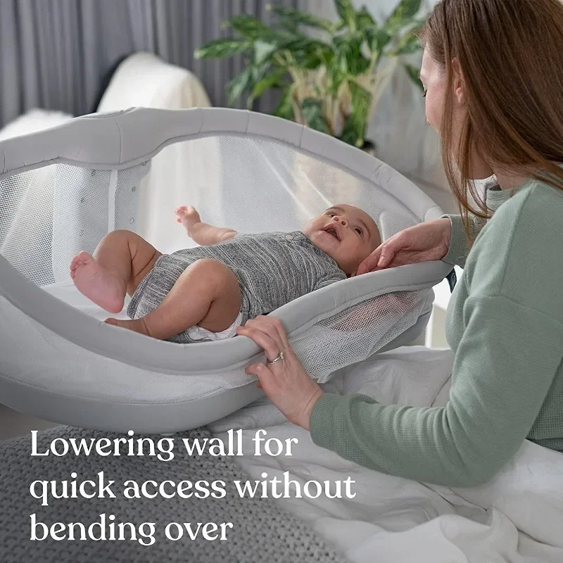 HALO BassiNest Swivel Sleeper 3.0, Newborn Baby Cradle, Fits Baby's Sleep Well and Is Easy To Assemble