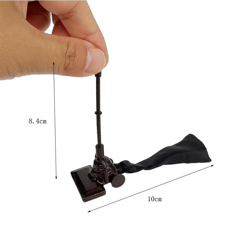 Aspirador de Pó de Brinquedo Xm1pc para Casa de Bonecas, Acessórios de Decoração de Móveis, Modelo de Simulação 1/12
