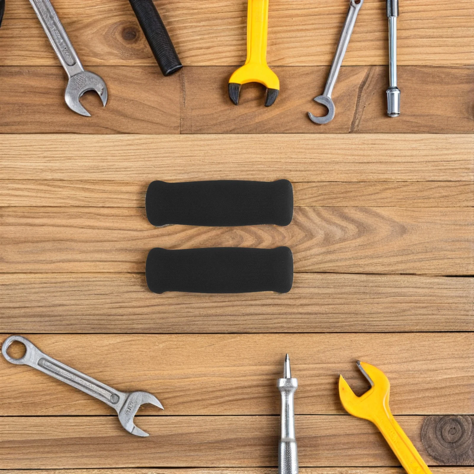 

2 шт., губчатые H-ручки, утолщенные нескользящие трости H, удобные многоразовые ручки для костылей, портативный дизайн, поддержка пожилых людей