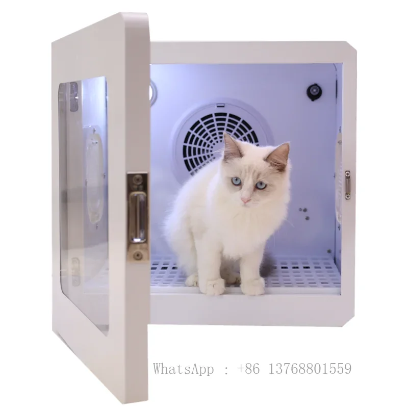 

Pet Dry Room Portable Hands-Free Pet Hair Dryer After Bath For Small To Medium Size Pet Dryer Box For Cat