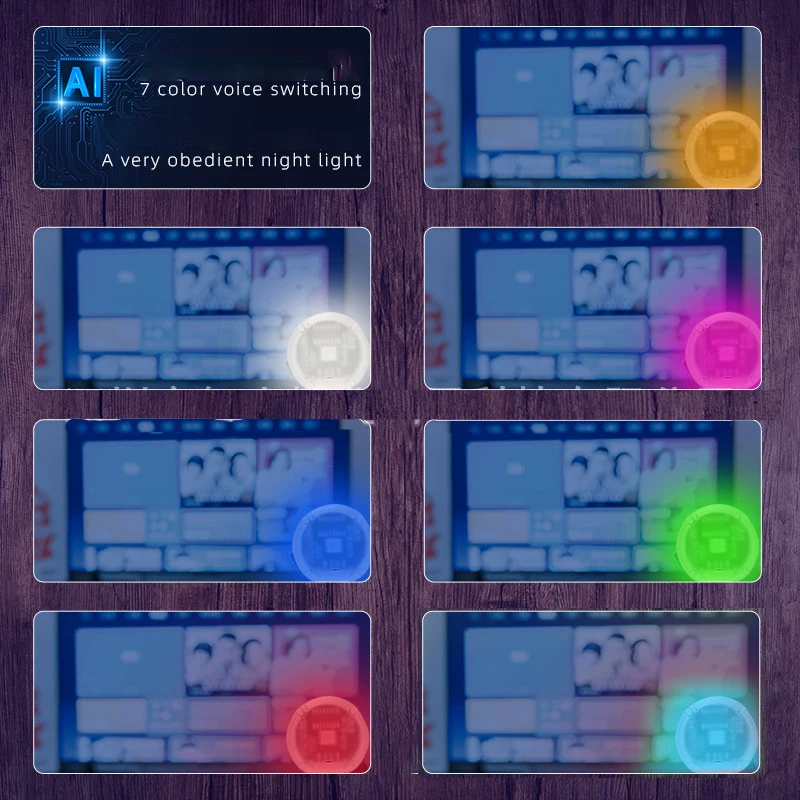 車内装飾ランプ、USB音声常夜灯、操作が簡単簡単取り付け、ユニバーサル耐久性用品、5v、1a、w