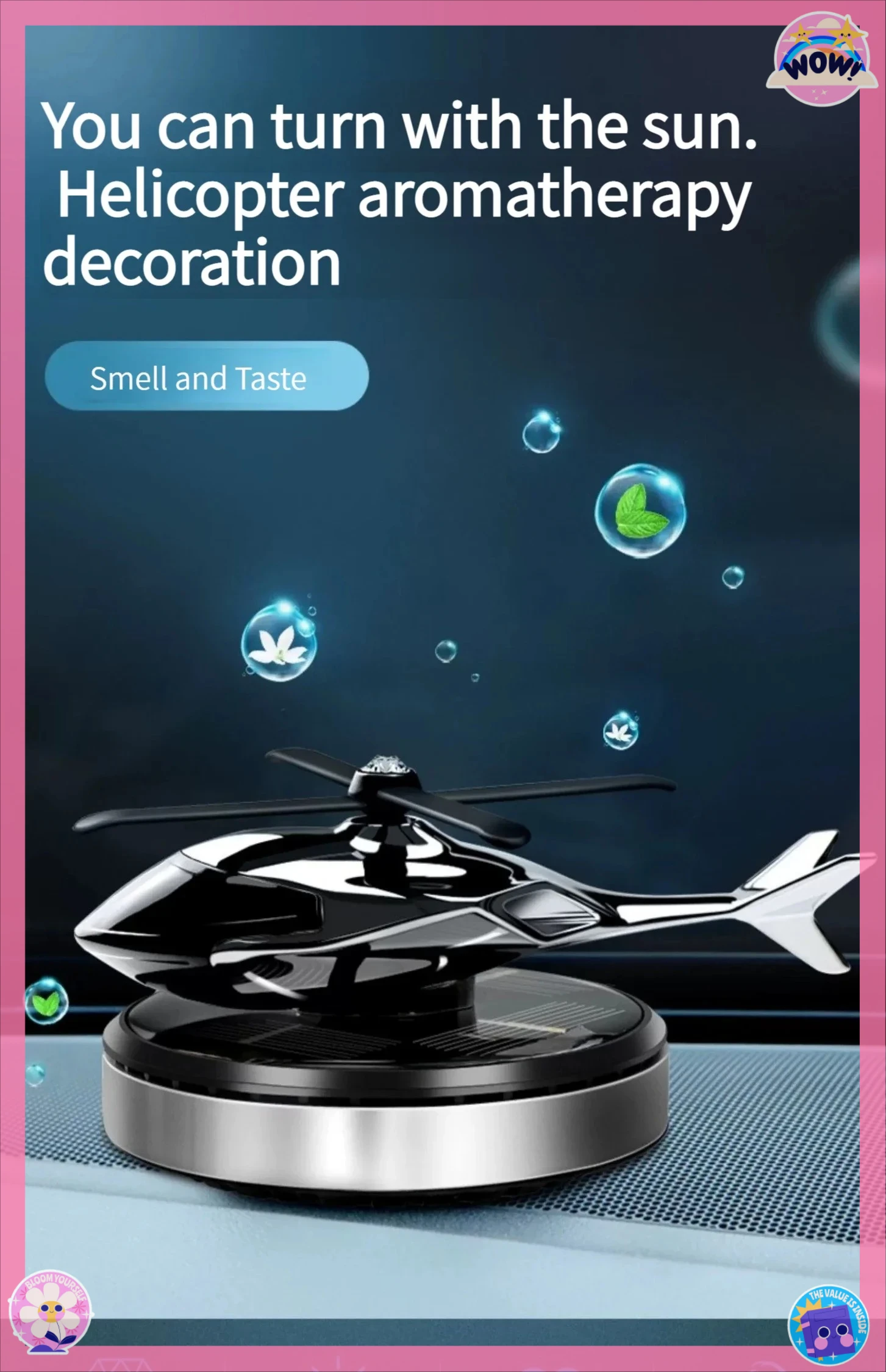 

DIY духи без запаха автомобильные украшения на солнечной энергии вращающийся вертолет освежитель воздуха украшения аксессуары аромат диффузор для мужчин