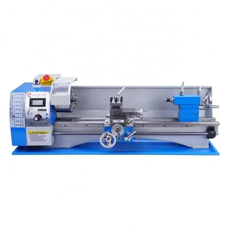 

1000mm 210 Dual Chuck Mini Manual Metal Lathe Pool Tail Repair