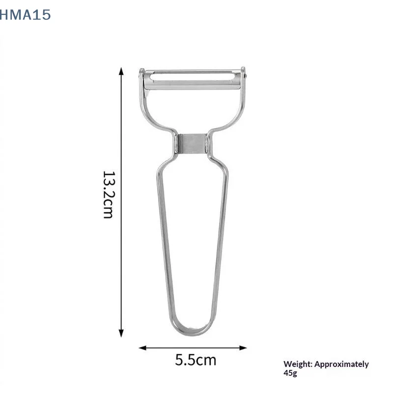 Double Bladed Stainless Steel Vegetable Peeler Sharp Ergonomic Non-slip Handle for Household Cooking Peeling Potato Fruit Veggi