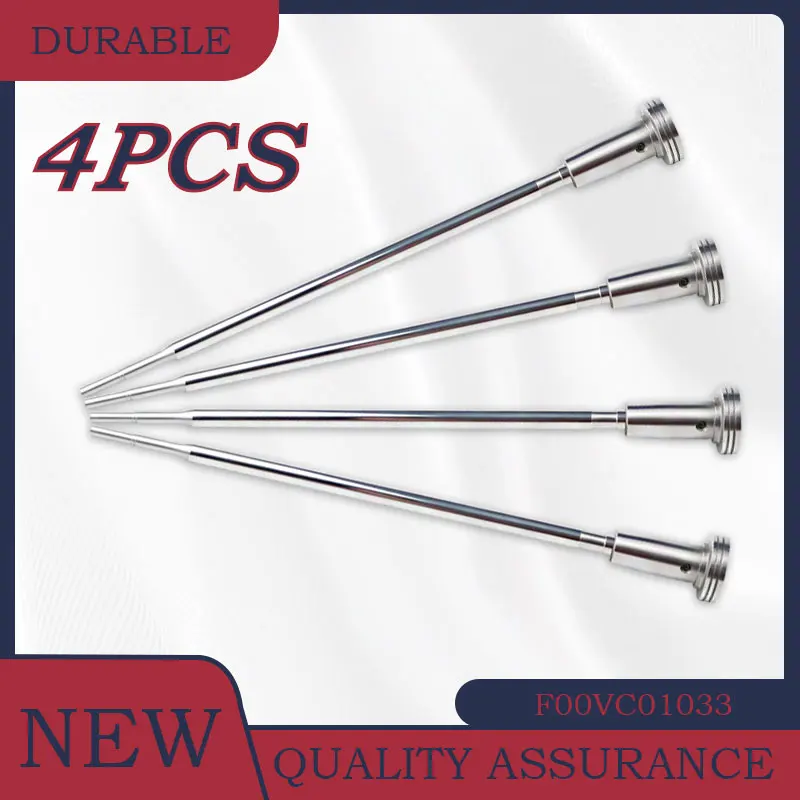 New 4 Pieces*F00VC01033 * Valve Assembly For Model ：0445110185 、0445110762 ，For BOSCH Fuel Injector LF1127