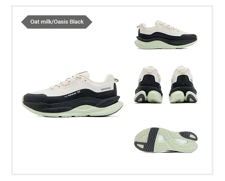 361 Degrees Fierce 5.0 Rainblock Men Running Shoe Grippy Rebound Durable Anti Splash Rainproof Technology Male Sneaker 672532216