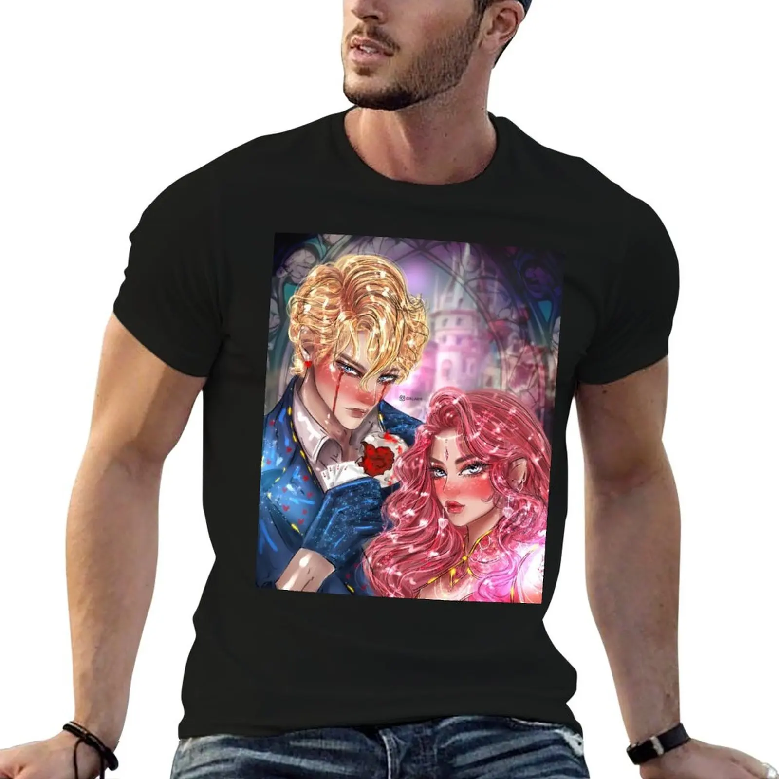 

Jacks Evangeline once upon a Time in broken heart T-Shirt funny t shirts man g man t shirts for men T-Shirt