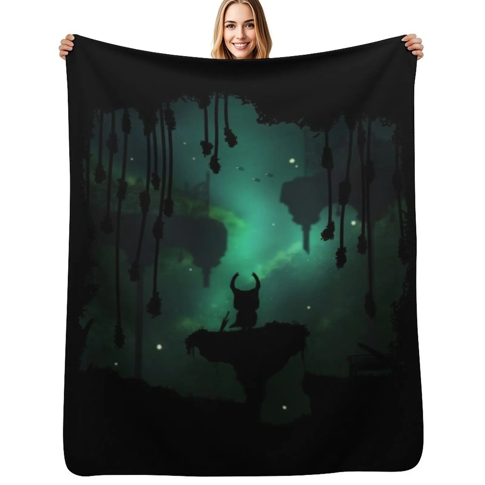 

The Greenpath Throw Blanket Color Fast Cozy Throw Blanket