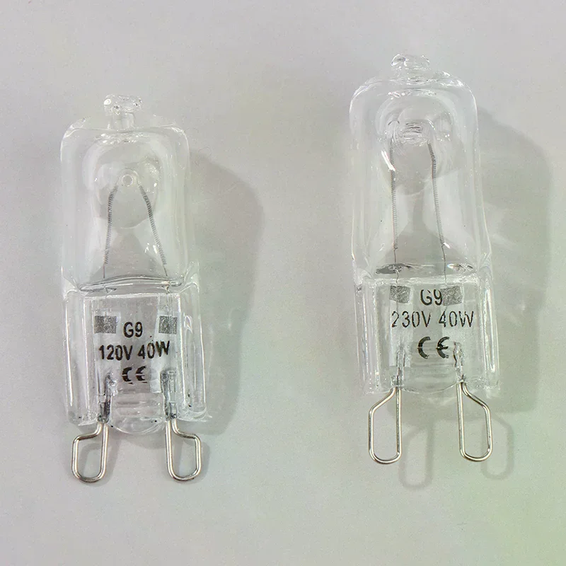 40W G9 Oven Light High Temperature Resistant Halogen Bulb Lamp For Refrigerators Ovens Fans Hot
