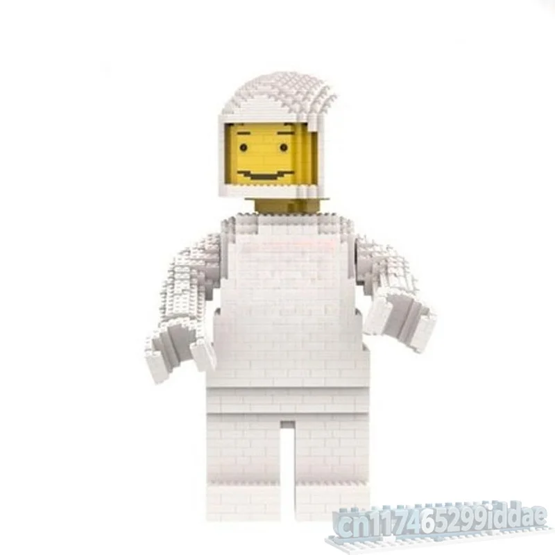 2028PCS Space Astronaut Figure Model Classic Custom Building Blocks DIY Creative Assembly Educational Toy Popular Display Gift