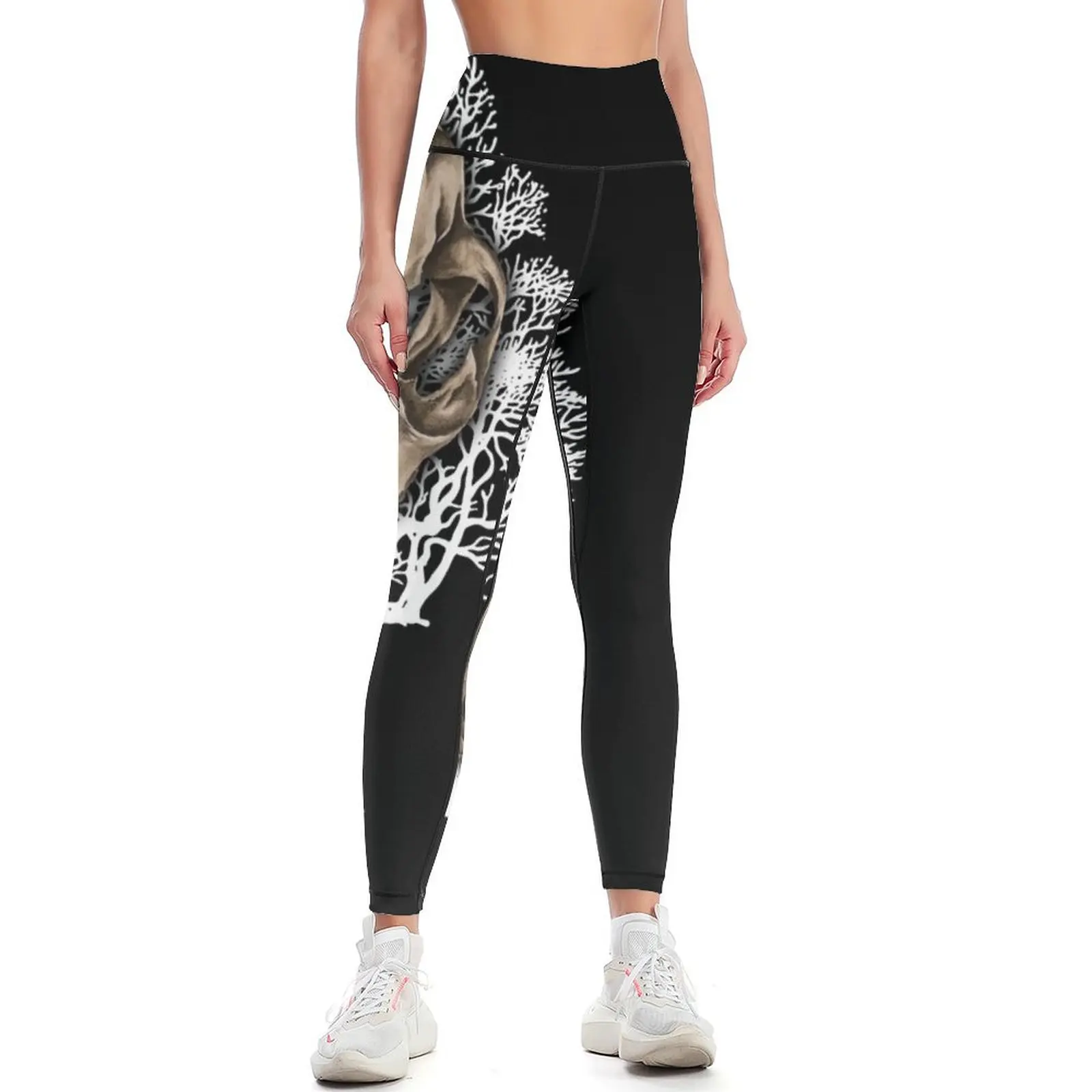 

Fox Skull Leggings Leginsy push up Training pants gym wear legings for fitness Womens Leggings