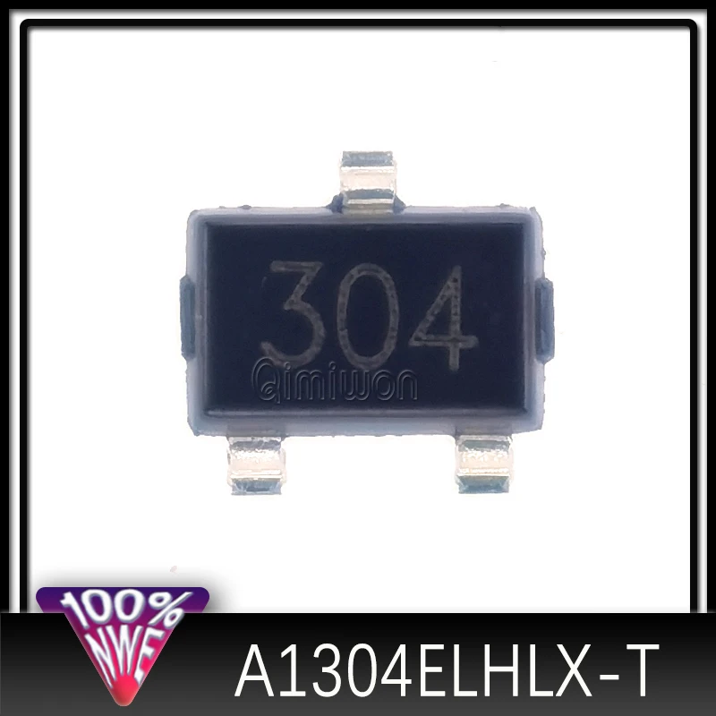 5PCS~50PCS/LOT100%NEW A1304ELHLX-T A1304ELHLX 304 SOT-23 Hall Effect / Magnetic Sensors Linear HallEFCT SNSR IC