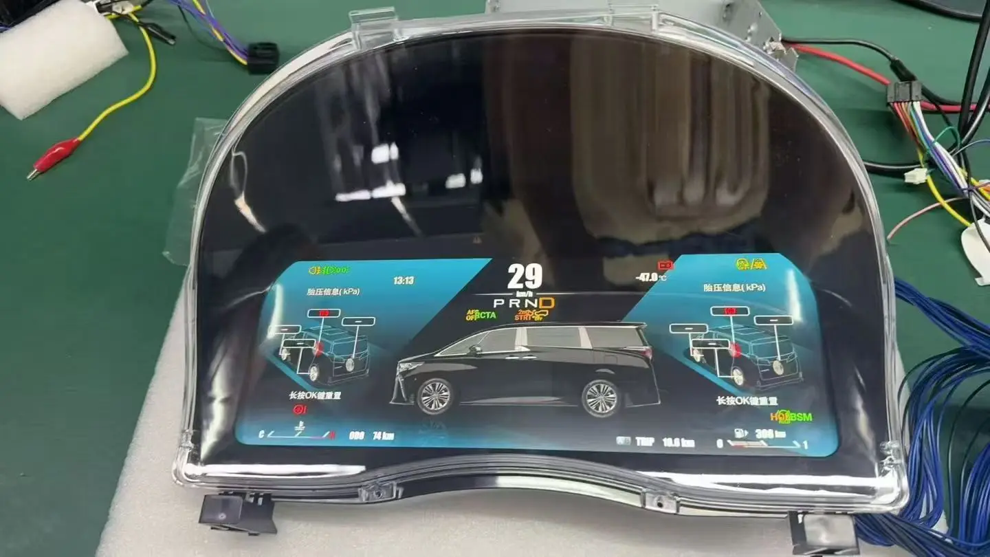 

Digital Dashboard For Toyota Alphard 20 Series 30 Series 2008~2023 Cluster LCD Meter Virtual Cockpit Digital Instrument Panel