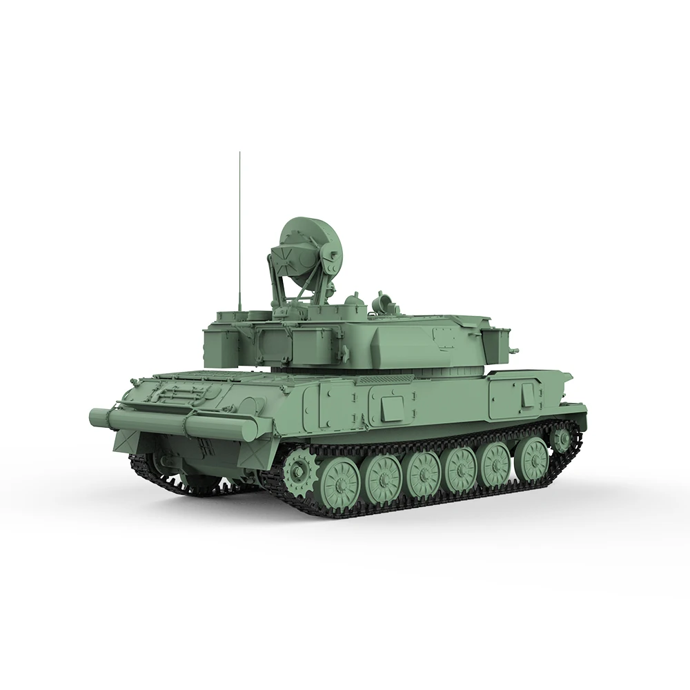 1/220 1/160 1/87 SSMODEL SS806 Spoorweg Militaire Model Kit Sovjet ZSU-23-4 Shilka Zelfrijdende Pistool