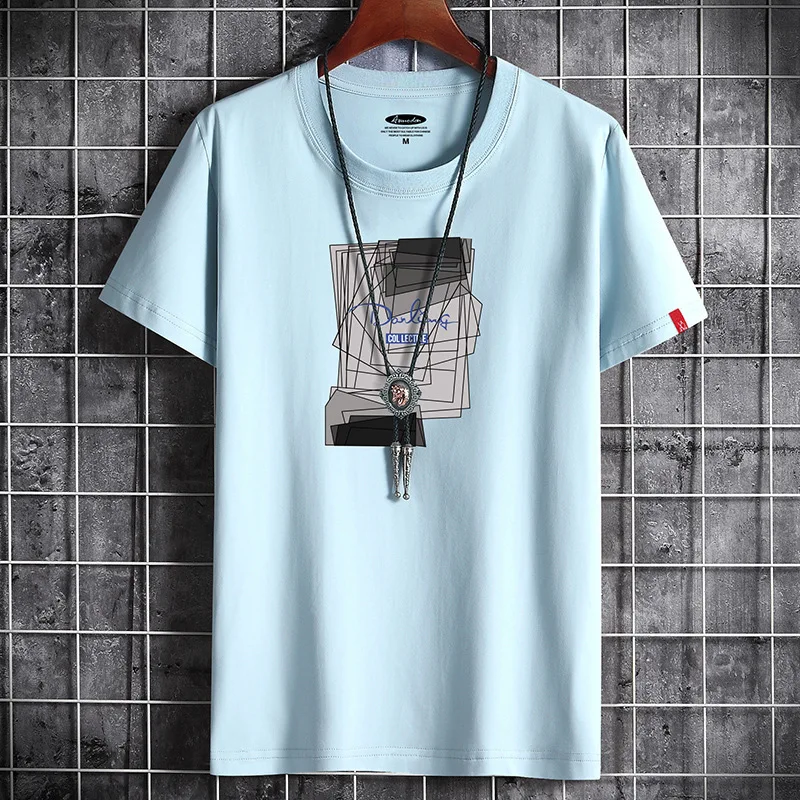 New Fashion Anime Clothing Harajuku Retro Manga Summer Oversized Goth Hip Hop Streetwear Vintaget Shirt for Men 2022 T-shirt