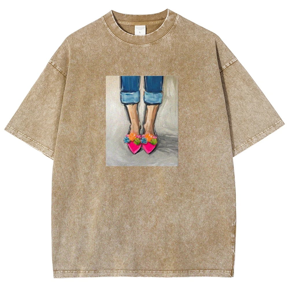 

Quick-Dry Cotton Y2K Tee - Women's Cute Core Active Lifestyle Top, Gym Sessions to Grocery Trips