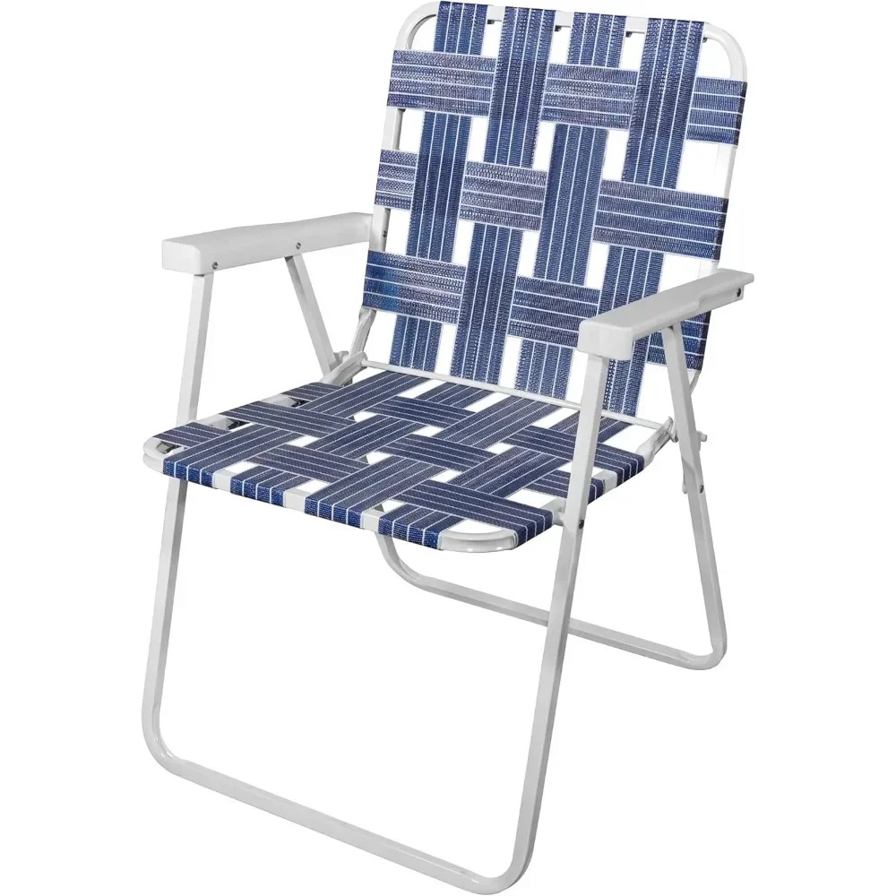 BY055-0138 Web Fold Chair, Blue