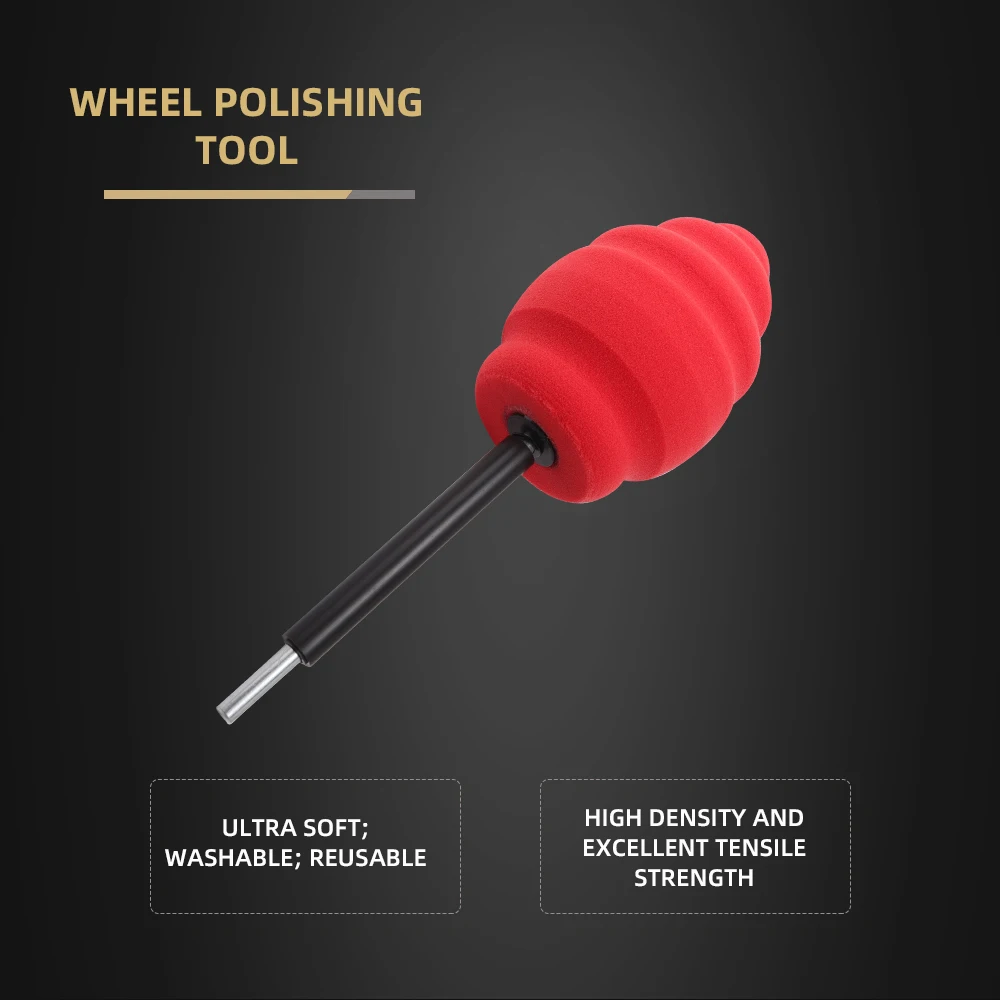 SPTA Ball Buster Speed Polishing Drill Attachment Cleaning System for Polisher Power Drill Wheel and Rim Buffing Waxing