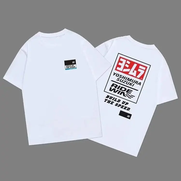 New Japan Motorcycle Graphic Print TShirt Men Woman O-Neck Casual Clothes Hip Hop Short Sleeve Clothing Tee Blouse
