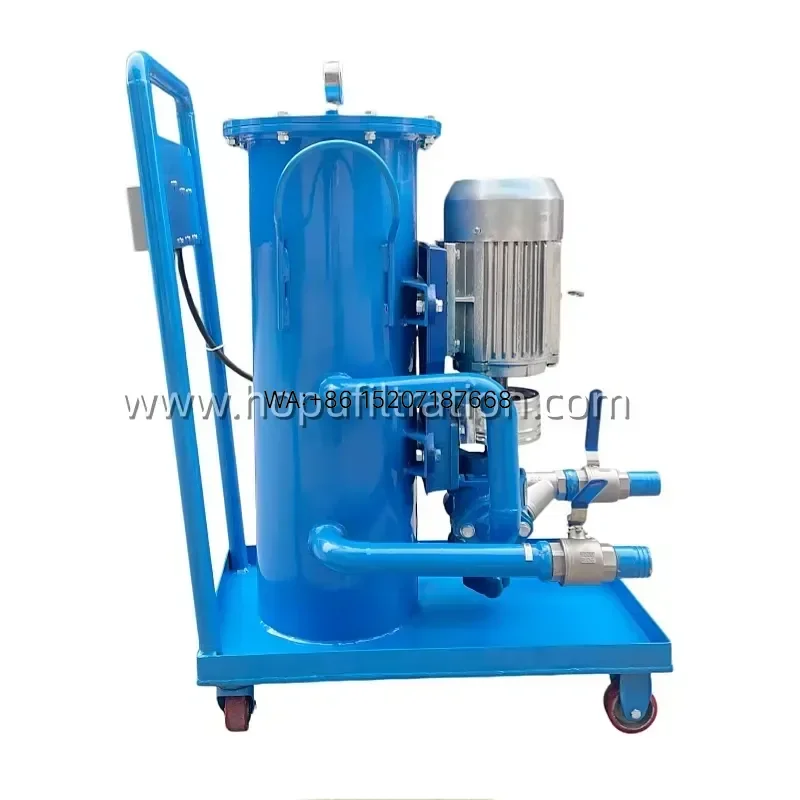 Wmwmnu New Hydraulic Oil In-line Filter Particle Count System for Three Phase 25 L/min Flow 0.4 Mpa Pressure