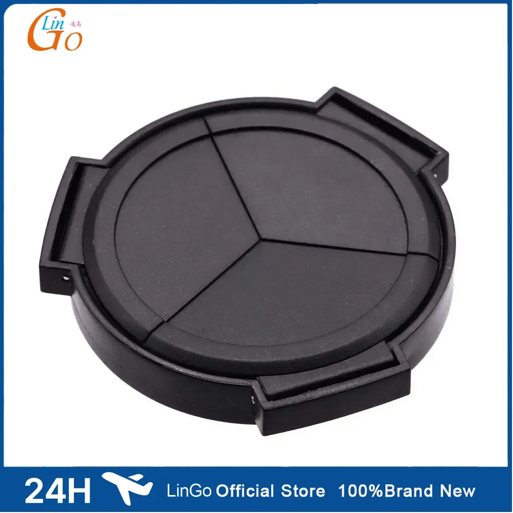 LinGo Automatic Three-Leaf Lens Barrier Cap Auto Open Close Compatible with LX7 Compact Digital Camera Accessory,Len Caps