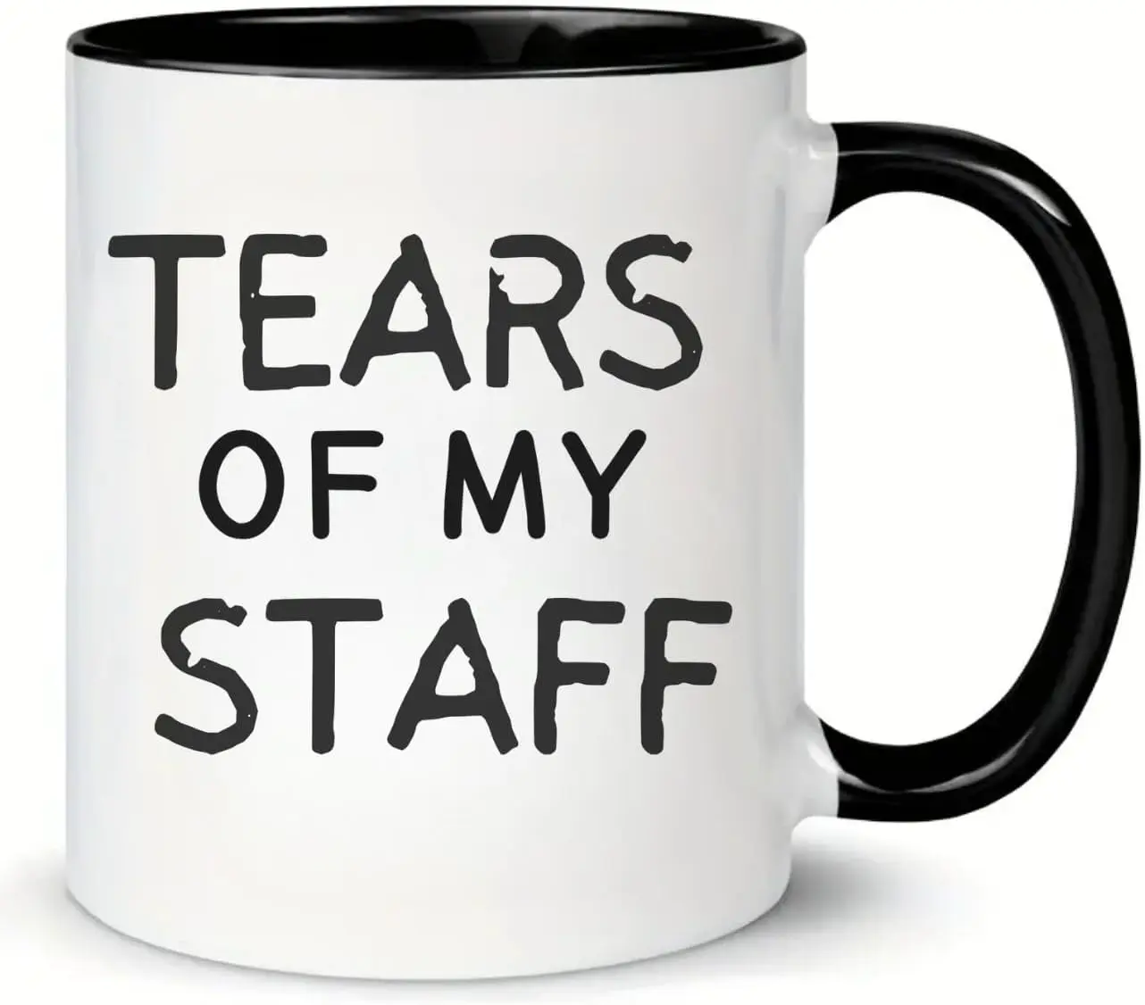 MissDaisy-These Are The Tears of my Staff Mug Funny Day,Office Gifts.Moving Appreciation Retirement Birthday Christmas Gift