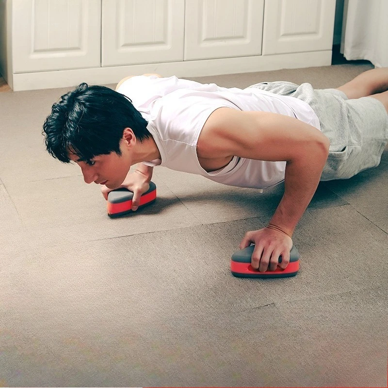 

Multi-functional Fitness Hand Grips - Ergonomic Push-up Sliders & Crawling Pads, Non-slip Lightweight Exercise Gliders for Core