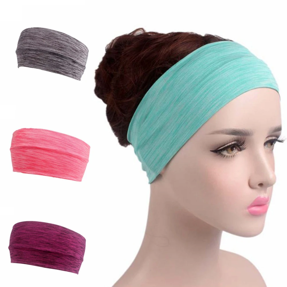 

6 Pcs Yoga Headband Gym Hairband Headbands Sports Adjustable Elastic High Elasticity