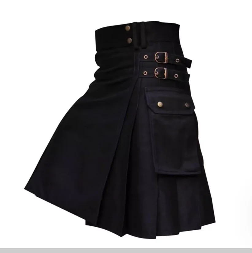 

Scottish men's pocket pleated skirt