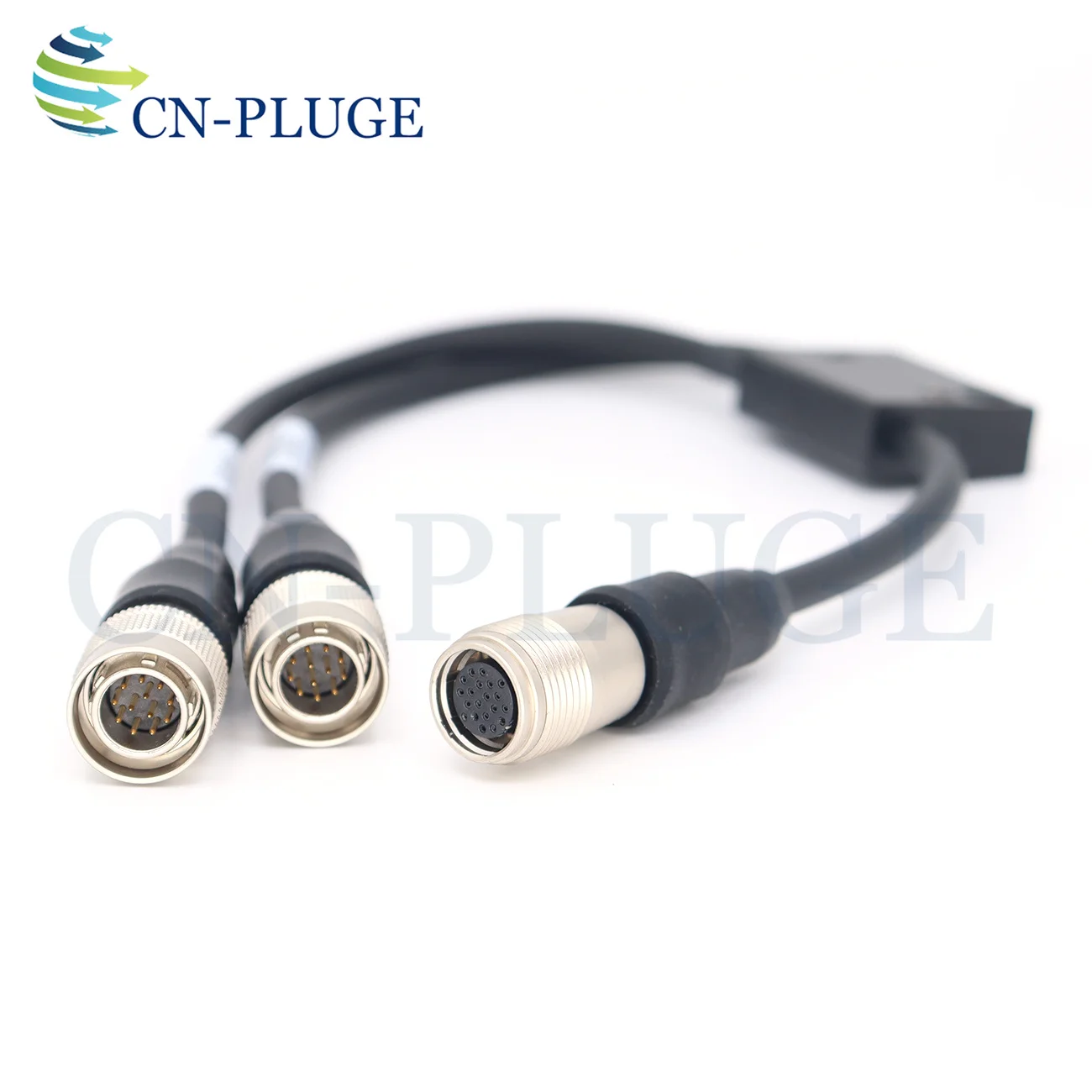 Canon Cinema CN-E 18-80 Servo Lens Hirose 20 pin female, used for Hirose 12 pin male zoom focusing line Y-shaped cable