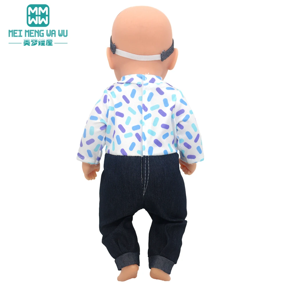 Mini Toys Doll Clothes 35cm 14inch Born Doll Fashion Blankets Dresses Onesies Suit Girl Gift