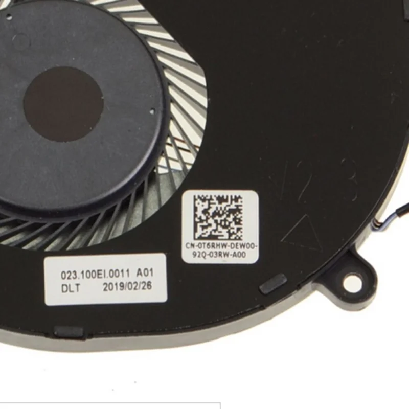 CPU Fan For DELL Inspiron 15 5584 0T6RHW T6RHW 023.100EI.0011 023.100EI.0001