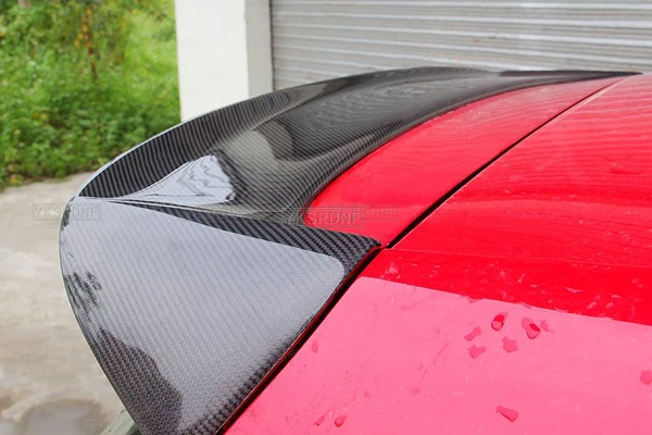 Carbon Fiber / FRP Rear Roof Spoiler Lip for Volkswagen VW Golf 6 VI MK6 GTI Only 2010 - 2013 Rear Roof Spoiler Window Wing