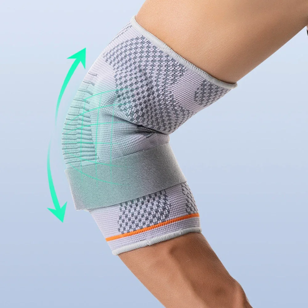 1/2Pcs Elbow Support Brace with Gel Pad for Women & Men Elbow Compression Sleeves for Golfer, Arthritis, Tendonitis Pain Relief