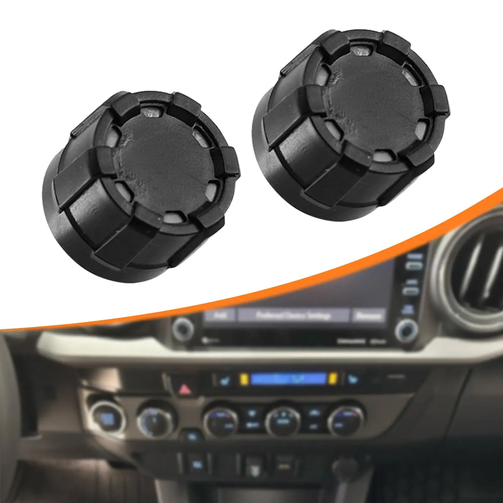 

Display Power Volume Knob Radio Practical Interior for Toyota 2020-2023