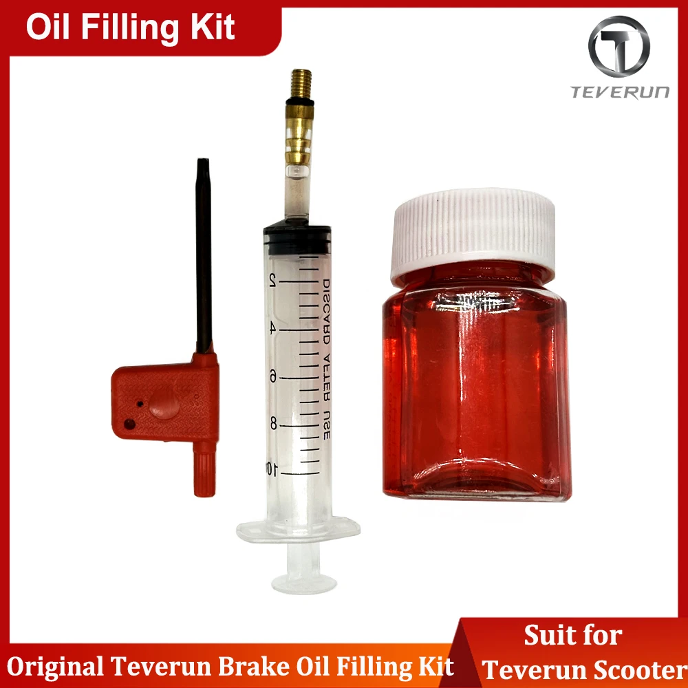 Original Teverun Hydraulic Brake Oil Filling Kit for Teverun Fighter Supreme 7260R Teverun Blade GT II Blade Mini Ultra Part
