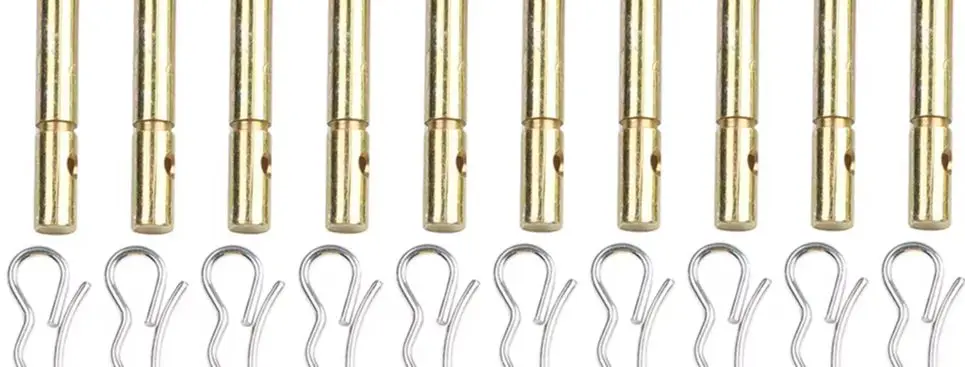 

10 Pack Shear Pins 738-04155 For Craftsman Snow Blowers Gardening Power Tool Accessories Gardening Power Tool Accessories