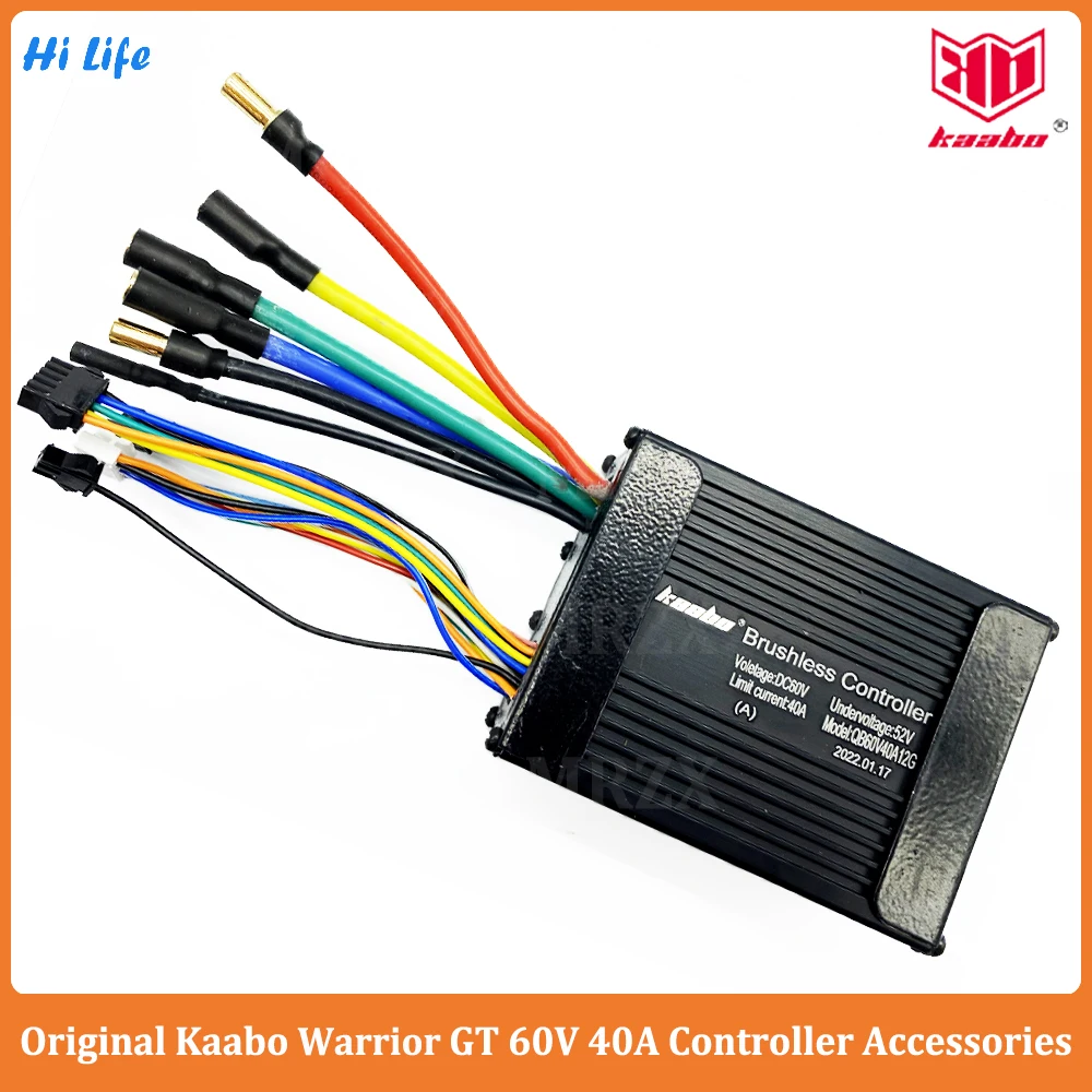 Original Kaabo Wolf Warrior GT Pro 60V 40A Sine Wave Controller Brushless Controller for Kaabo Wolf Warrior GT Pro E-scooter