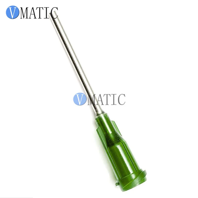 Free Shipping 100Pcs 14G 1'' Inch Luer Lock Glue Dispensing Syringe Needle