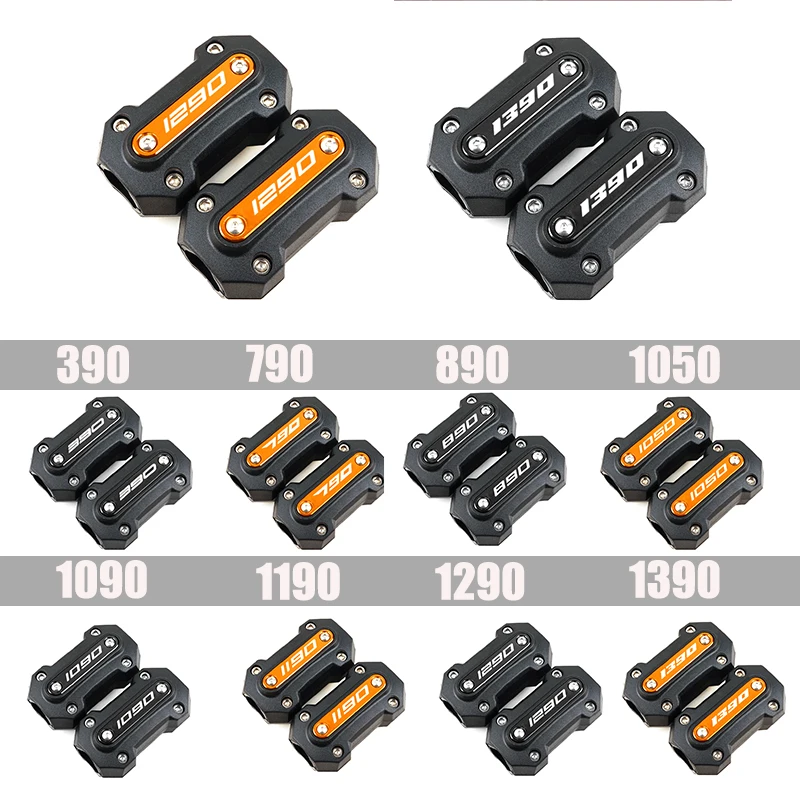 

New For KTM Duke 390/790/890/1050/1090/1190/1290/1390 RC Adventure Motorcycle Bumper Blocks Engine Guard Crash Bar Protection