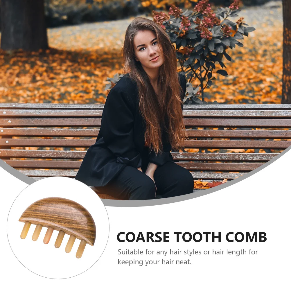 

IWOWHERO расческа с широкими зубьями для массажа кожи головы, удаления перхоти, легкая дорожная щетка для волос, электрический инструмент для укладки лица унисекс