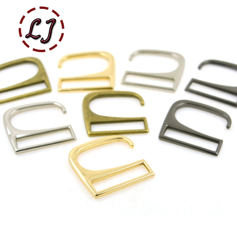 Wholesale high quality 10pcs/lot 24mm silver gun-black gold bronze metal shoes bags type 9 Buckle hooks buttons DIY Accessories